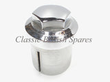 Triumph BSA Steering Stem Chrome Sleeved Nut 97-2651 1958-70 C15 B44 TR25W B25