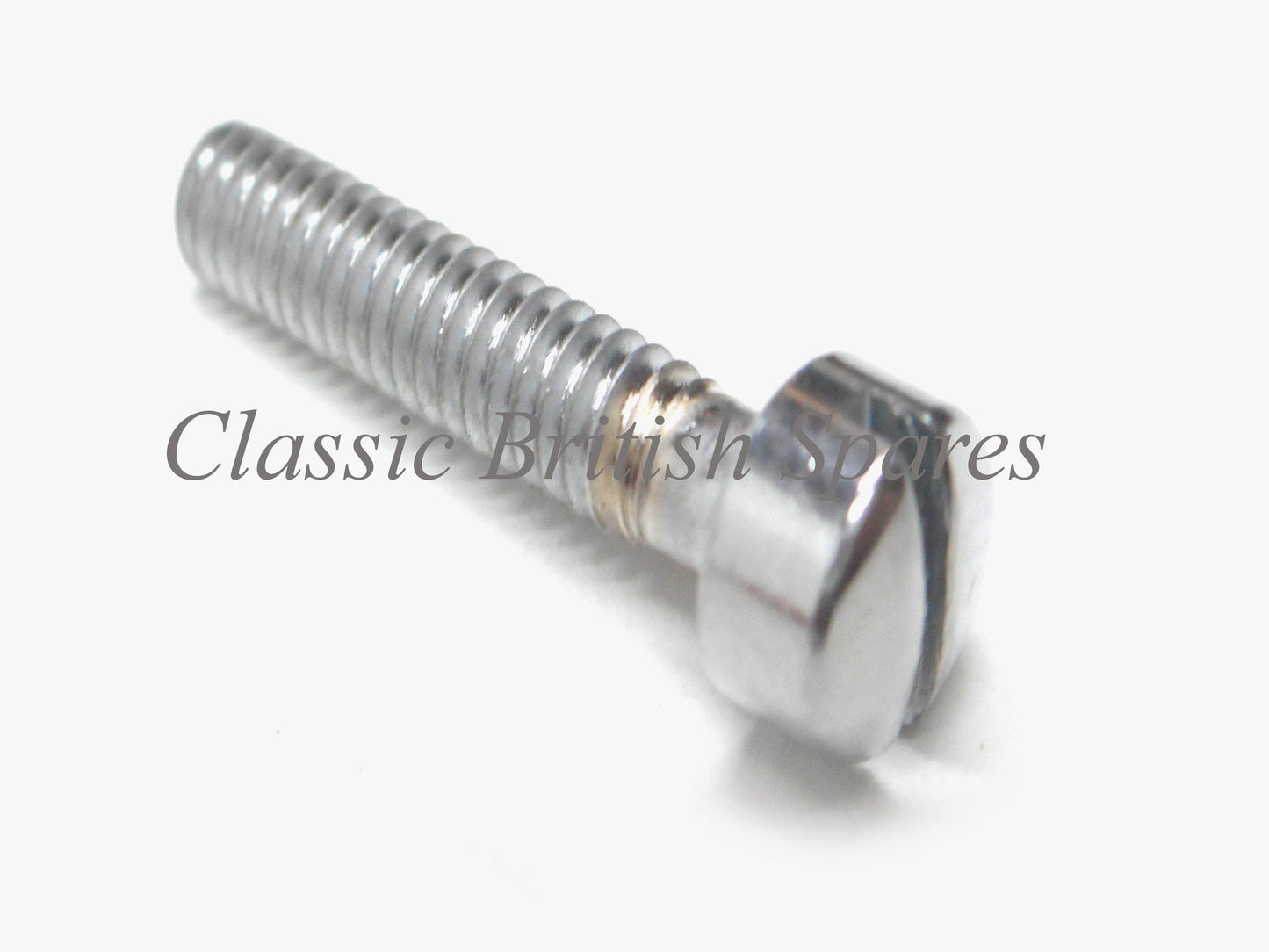 BSA Metal Gas Tank Badge Mounting Screw (1) - 82-8250 - 1968-70 - A65 / B25 / C25 / B44SS