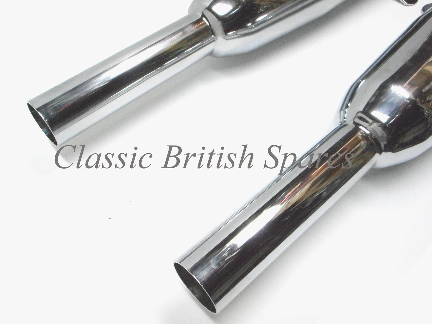 Triumph 350 / 500 Chrome Muffler Set (71-2017 & 71-2018) - 1957-74 - T90 / T100