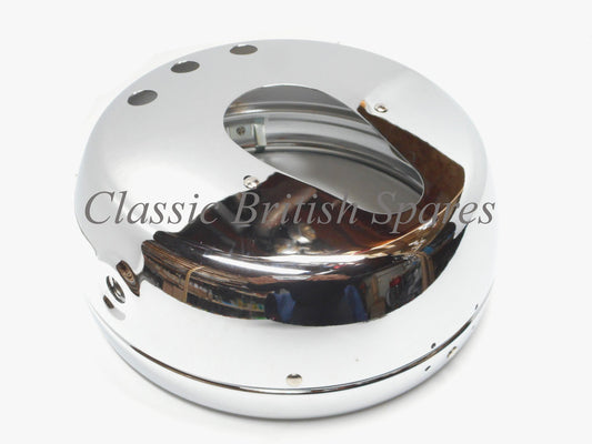 Flatback 7" Headlight Shell W/ Rim (1) - 99-1221T - 1971-72