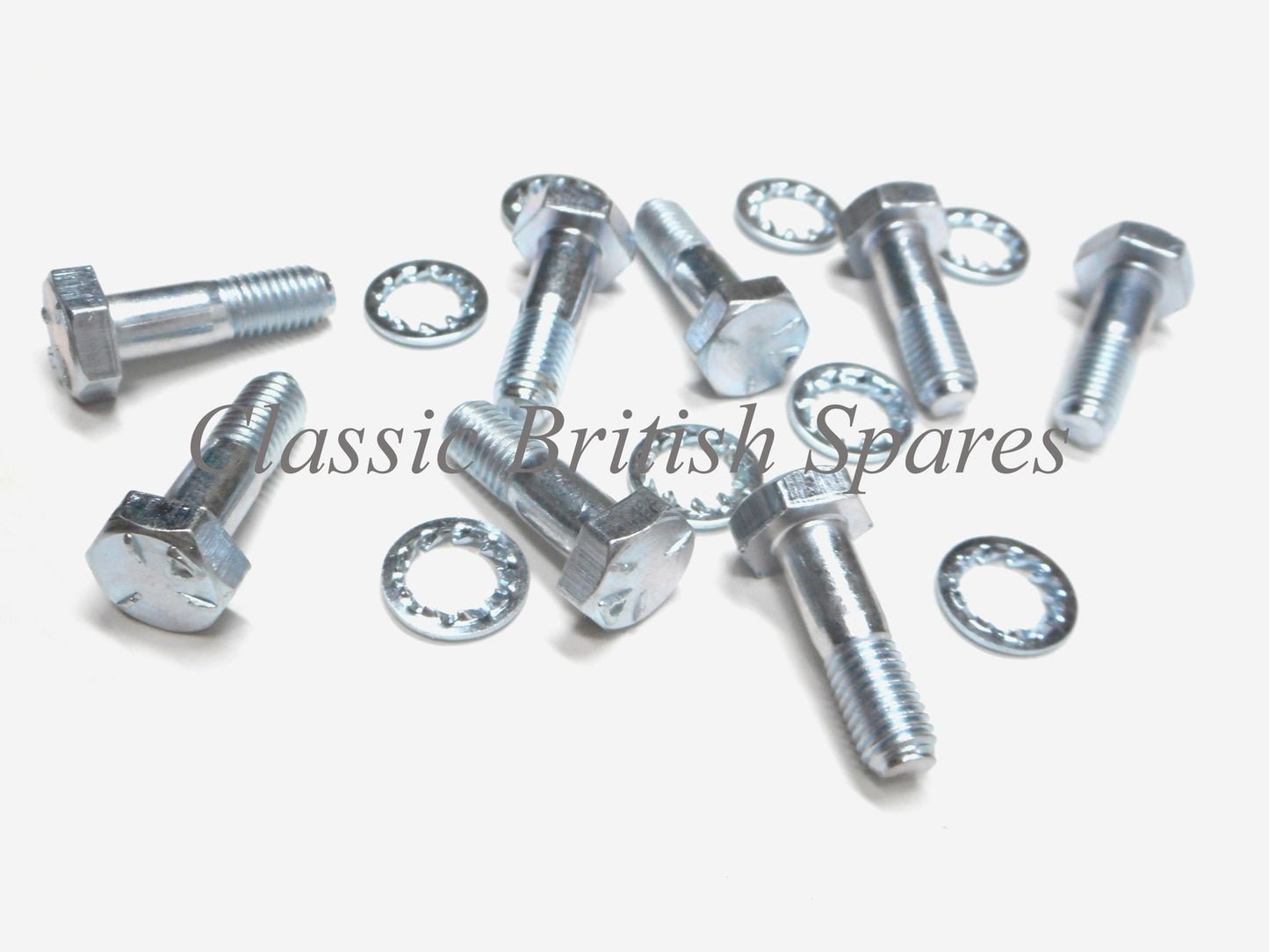 Triumph Twins Rear Sprocket To Hub Mounting Bolt & Washers - 1969-74