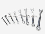 Whitworth Combo 8 Piece Wrench Set - Rolson