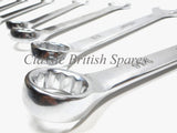 Whitworth Combo 8 Piece Wrench Set - Rolson