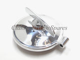 BSA 2 1/2" Gas Tank "Winged" Alloy Filler Cap (1) - 68-8083 A50 / A65 / A7 / A10