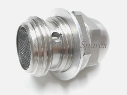 Triumph / BSA Stainless Oil Pressure Relief Valve (Complete) - 71-3447S - A65 / T120 / T140