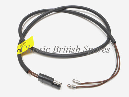 Triumph Lucas Tail Light Wiring Harness W/ Molded End 37" 838604 T90 T100 T120