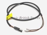 Triumph Lucas Tail Light Wiring Harness W/ Molded End 37" 838604 T90 T100 T120