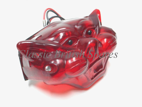 Retro Cat Face Rear Motorcycle Tail Light