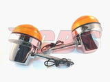 Back Of Lucas Replica Turn Signals For Triumph - BSA - Norton Motorcycles