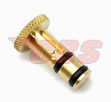 Brass Pull / Turn Ewarts Petcock Plunger With O-Rings