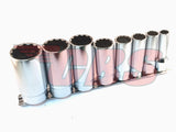 KOKEN 12 POINT 8 PIECE DEEP SOCKET SET
