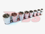 SOCKET SET BY KOKEN 3/8" DRIVE 6 POINT 8 PIECE
