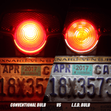 Lucas L679 Beehive Taillight With LED Bulb