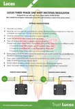 Three Phase Lucas Regulator Instructions WW10124L