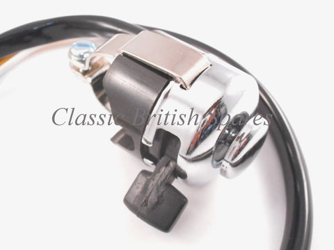 thumbnail image 2 of Miller Type 7/8 Inch Bar Horn Dip Kill Switch - Triumph Norton BSA - NOS 157HV 2 of 6
