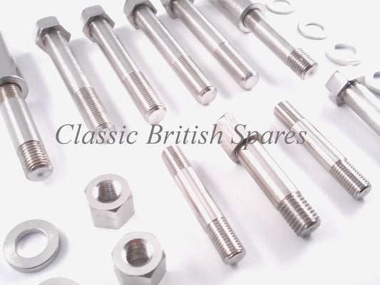 Stainless Steel Head Bolt Set For Norton Commando