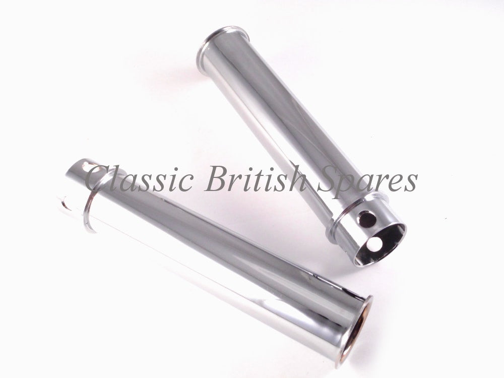 Triumph Late 750 Chrome Push Rod Tubes (2) 717191 197982