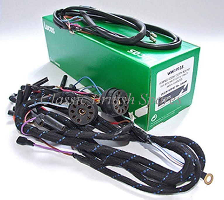 thumbnail image 2 of BSA A7 A10 Lucas Wiring Harness 19-0657 – Complete Loom, 1948-1956, Brand New 2 of 2