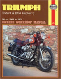Triumph / BSA Triples Haynes Manual 1968-1975