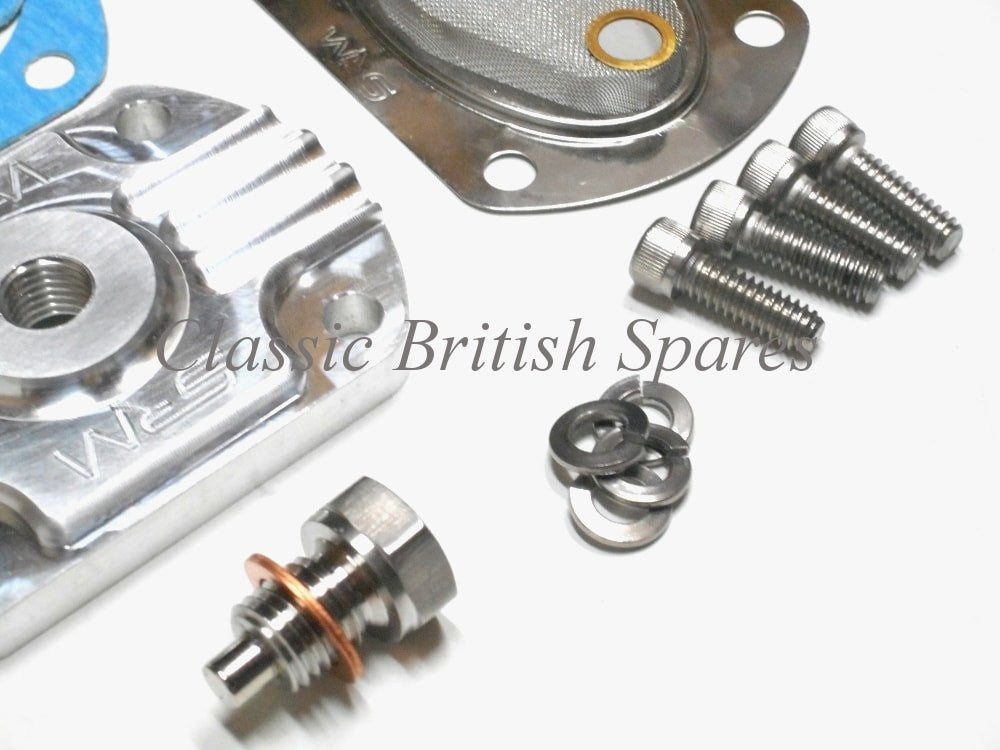 CNC Alloy Sump Plate For Triumph Pre-Unit Twins