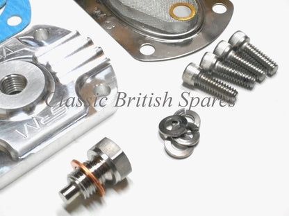 CNC Alloy Sump Plate For Triumph Pre-Unit Twins