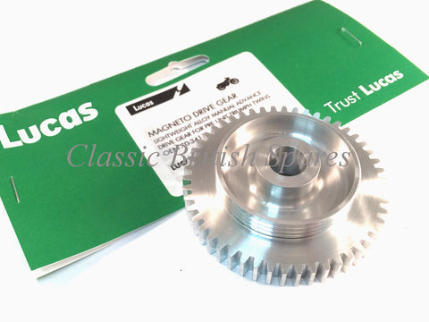 Lucas Magneto Drive End Gear - CNC Triumph 70-3411