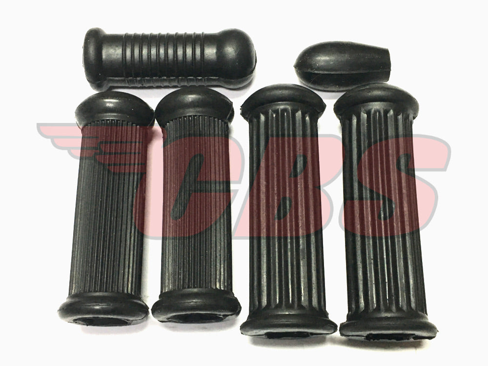 BSA Footrest Rubber Complete Kit - 1962-1968 - WW71116
