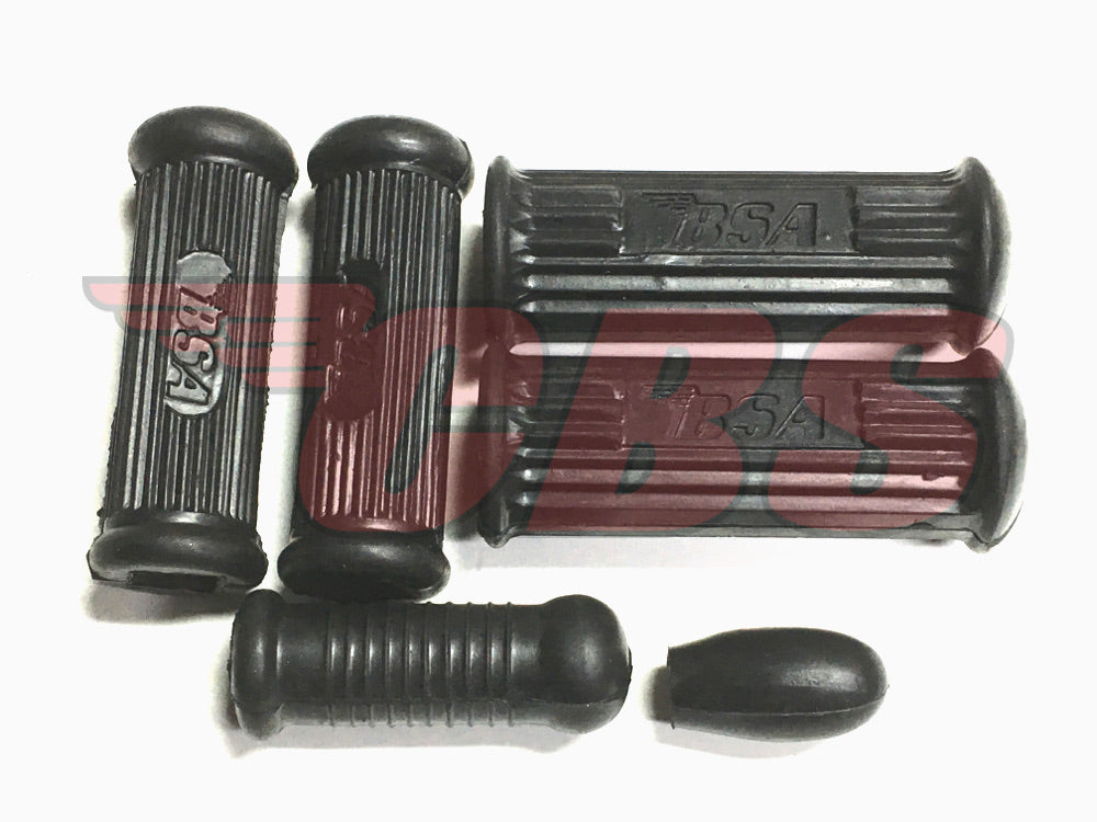 BSA Footrest Rubber Complete Kit - 1969-1970 - WW71117