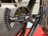 Black /White Bow-Tie Degree Wheel