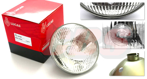 Genuine Lucas 7" Motorcycle BPF Headlight Lenses