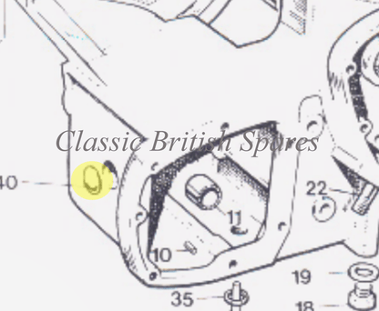 Triumph Transmission Gearbox Blanking Plug (1) - 57-1920