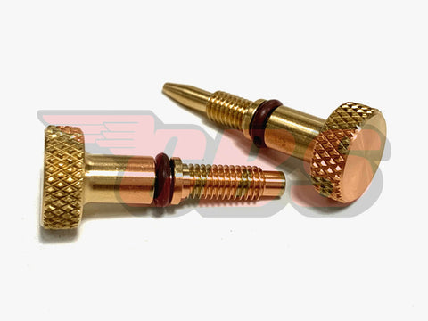 Amal Brass Throttle / Air Adjusting Screws 