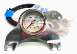 Norton Oil Pressure Gauge Kit - Center Mount - White Face